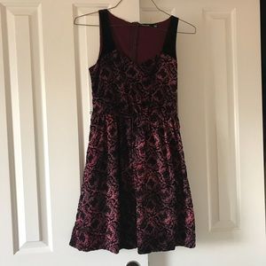 Velvet Damask Dress